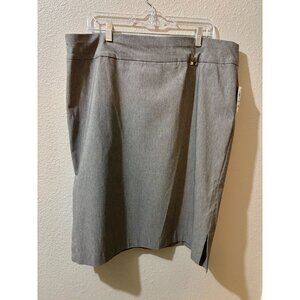 INC Business Gray Skirt - Size XXL - NWT